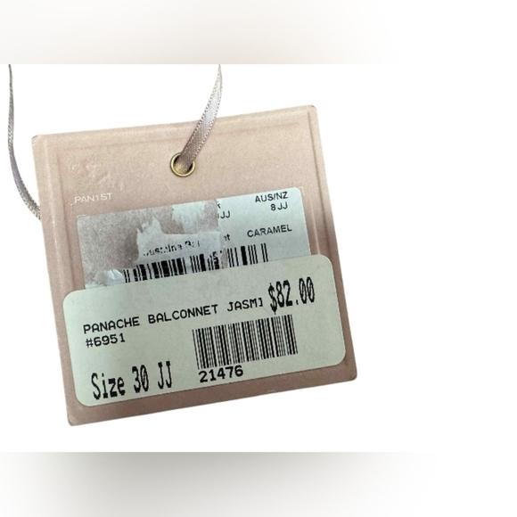 Panache NWT Balconnet Jasmine Bra Caramel Nude Lace Size 30JJ - Picture 5 of 6